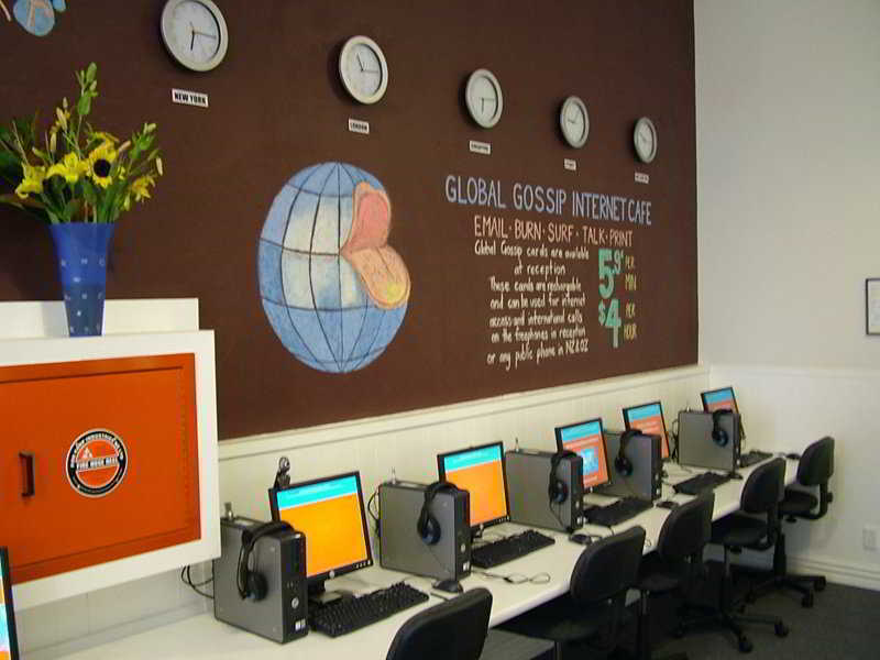 Hostel Nomads Capital Backpackers - Wellington (Adults Only) Exteriér fotografie Internet café in the United States